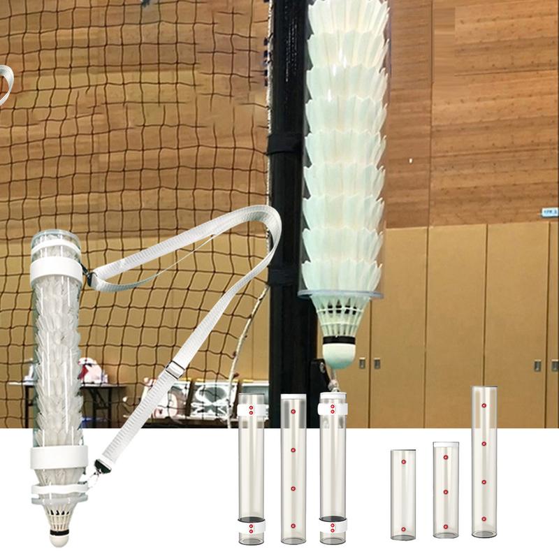 Badminton Shuttlecock - Shuttlecocks Storage Tube Badminton Balls Holder