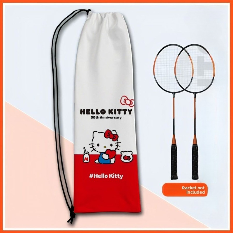 Badminton Racket - Cute Hello Kitty 50th Anniversary Badminton