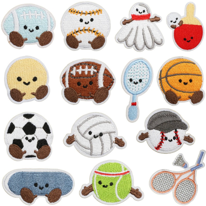 Badminton Minion - Mini Badminton Tennis Baseball Soccer Iron-on