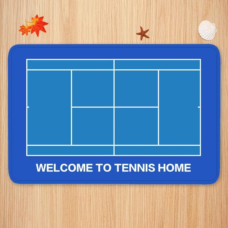 Sports Theme Carpet Mat Tennis - đánh giá và giá Badminton Open