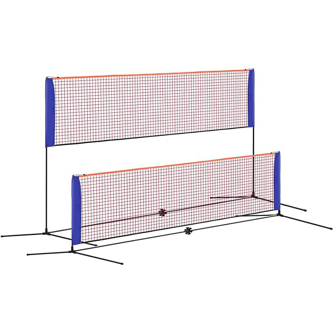 Portable Badminton Net Small S - đánh giá và giá Badminton Ina