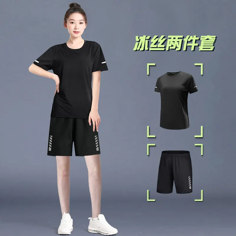 Women's Summer Running Set - I - đánh giá và giá T Shirt Dry Fit