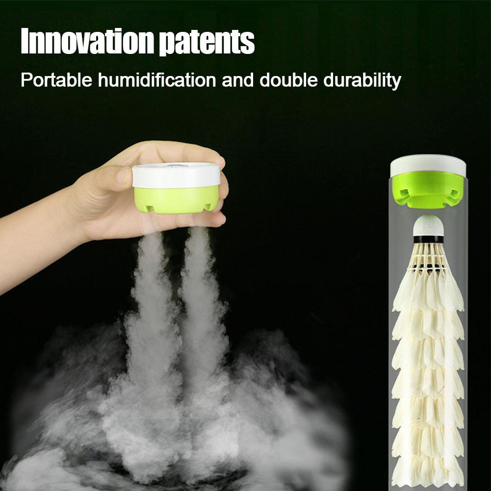 Feather Shuttlecock Humidifier - đánh giá và giá Badminton Background